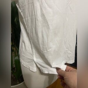 AMO Crisp White Short Sleeve Tee